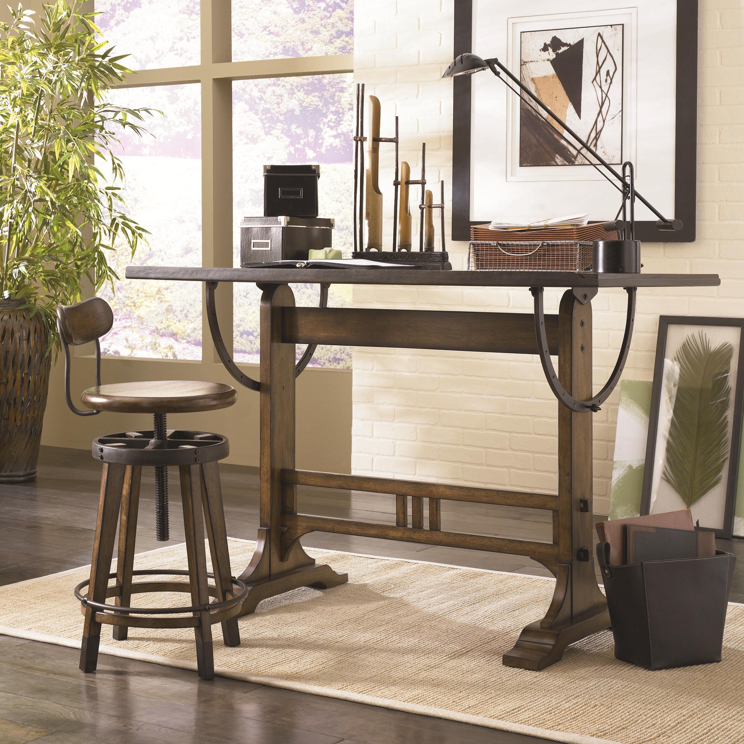 Barbary computer desk online with hutch